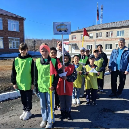 Всероссийская акция «Шагающий автобус» и Областная акция "Письмо водителю"